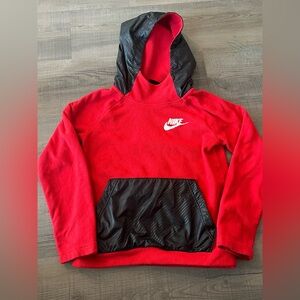 Nike Kids Hoodie in Red and Black